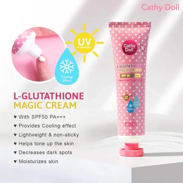 Cathy Doll L-Glutathione Magic Cream (SPF 50)-c6