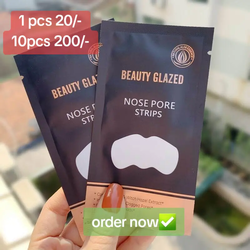 10pcs Beauty Glazed Nose Blackhead Remover-c51