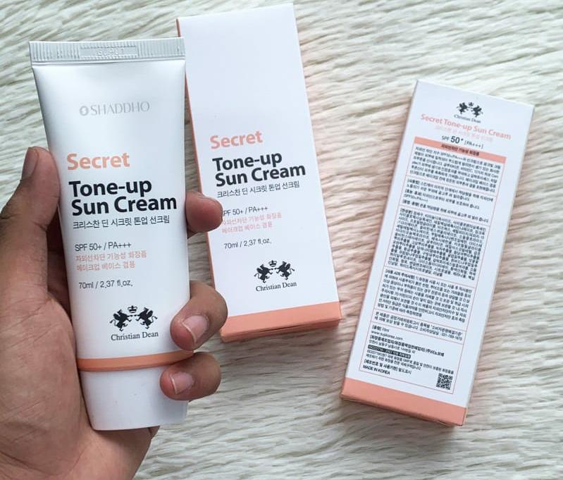 OSHIADHO Secret Tone-up Sun Cream (SPF 50+ PA+++)।